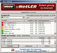 Oleco::NetLCR screenshot